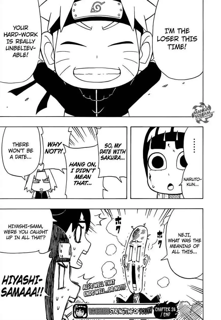 Rock Lee's Springtime of Youth Chapter 24 26